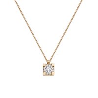 Halskette Giorgio Visconti Dame IO LUCE in Gold Diamante 0.10 Ct GR39401A A - GR39401A A